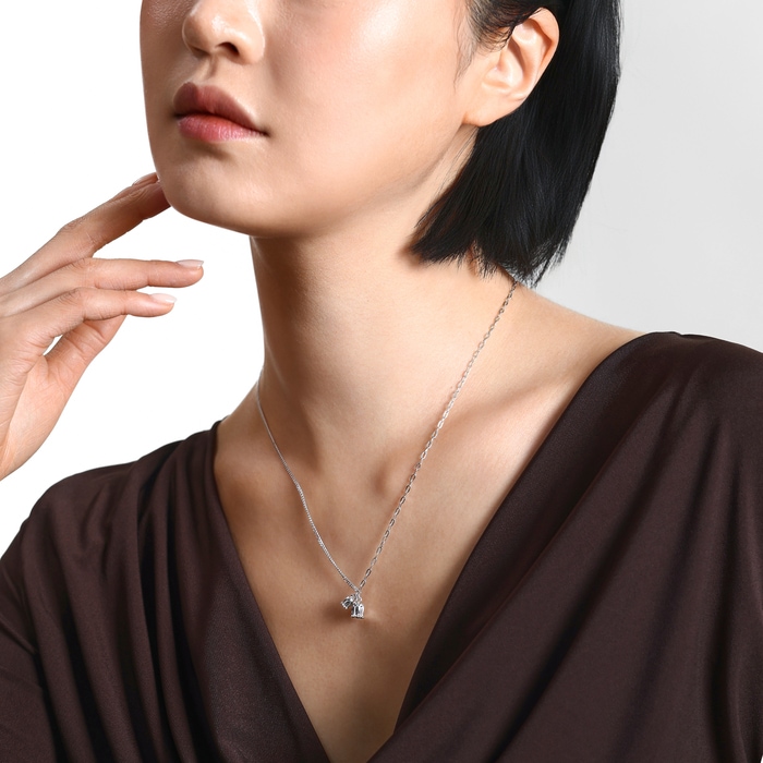 950 Platinum Necklace | Chow Sang Sang Jewellery | Essence | 96393N - 3