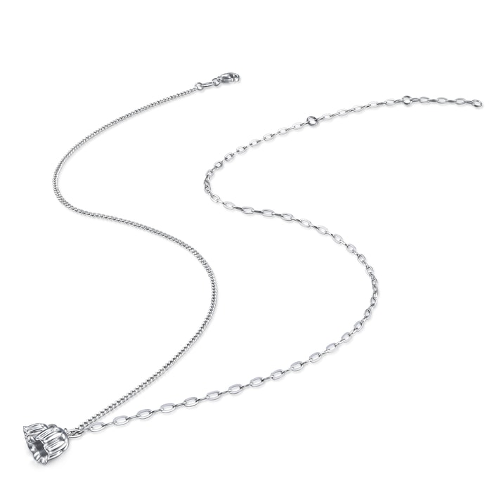 950 Platinum Necklace | Chow Sang Sang Jewellery | Essence | 96393N - 4
