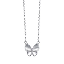 950 Platinum Butterfly Necklace