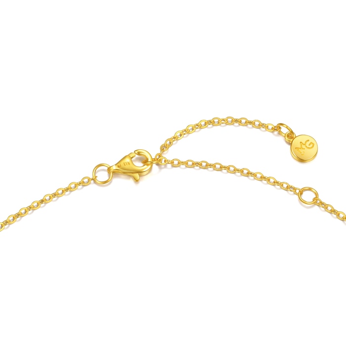 Solid Gold Necklace | Chow Sang Sang Jewellery | 96415N - 5