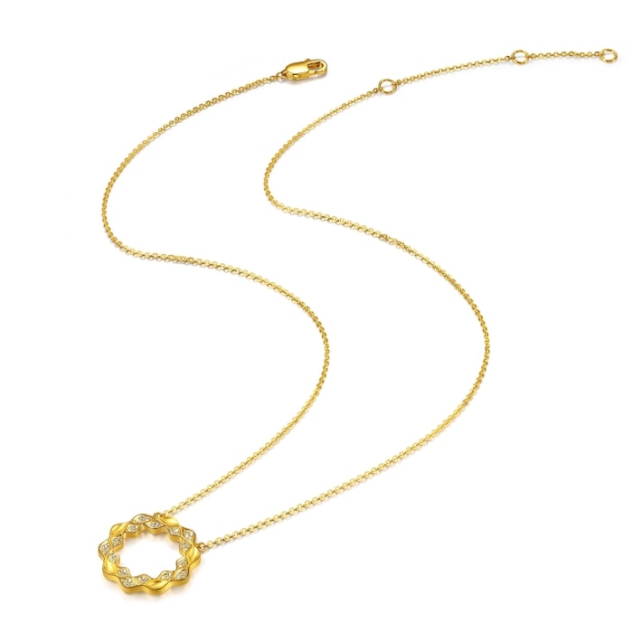 Solid Gold Necklace | Chow Sang Sang Jewellery | YuYu | 96446N - 2