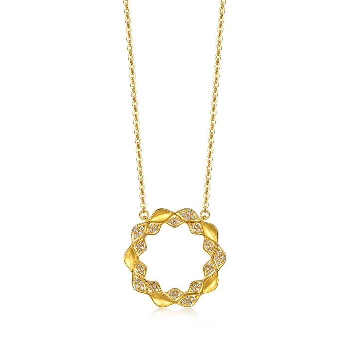 Solid Gold Necklace | Chow Sang Sang Jewellery | YuYu | 96446N - 1