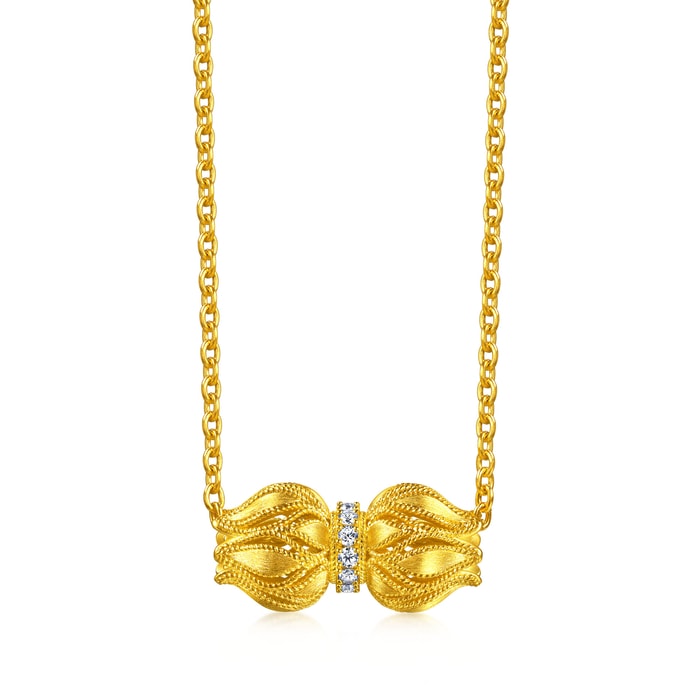 999.9黃金 頸鍊 | 周生生珠寶 | Cultural Blessings 「文化祝福」 | 96469N - 1