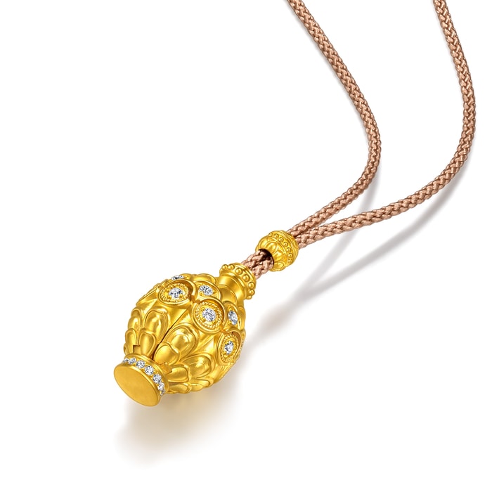 Solid Gold Necklace | Chow Sang Sang Jewellery | Cultural Blessings | 96477N - 6