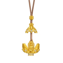 'The Oriental' 999.9 Gold Diamond Necklace