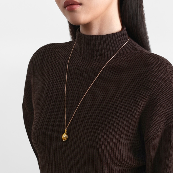 Solid Gold Necklace | Chow Sang Sang Jewellery | Cultural Blessings | 96477N - 3