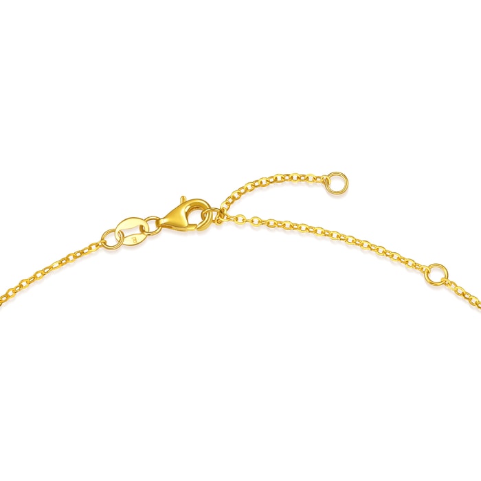 Solid Gold Necklace | Chow Sang Sang Jewellery | Essence | 96763N - 3