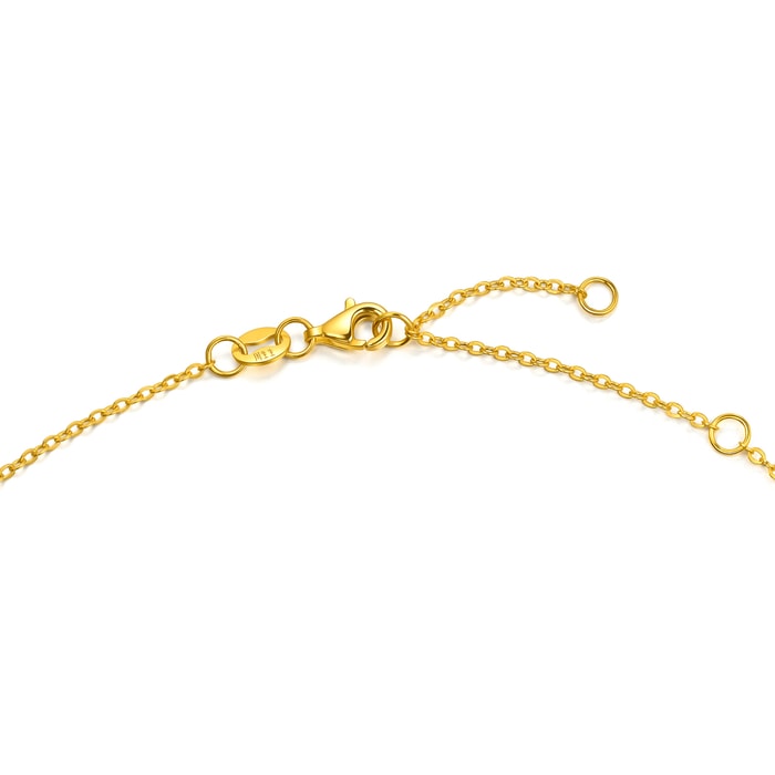 Solid Gold Necklace | Chow Sang Sang Jewellery | Essence | 96773N - 3