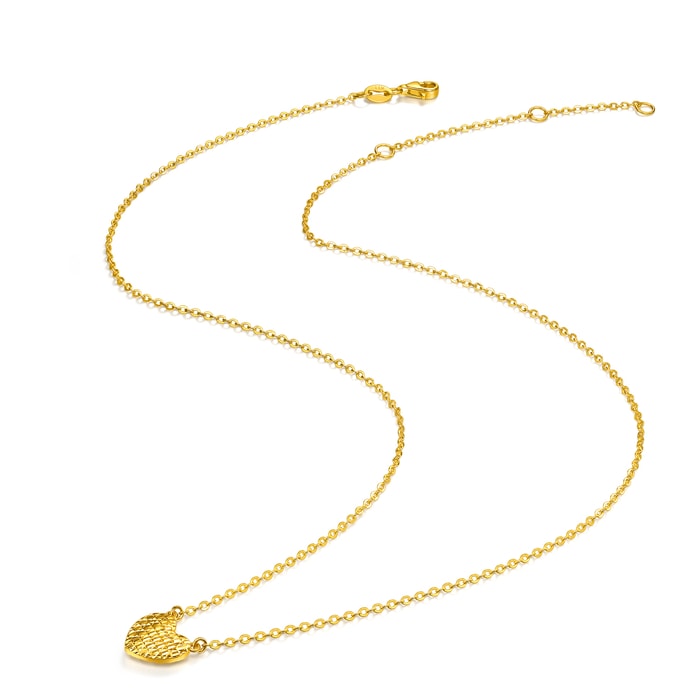 Solid Gold Necklace | Chow Sang Sang Jewellery | Essence | 96773N - 2