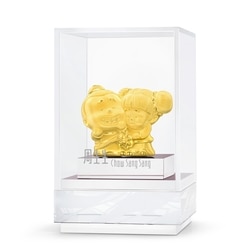 「祝福篇」999.9黃金結婚擺件