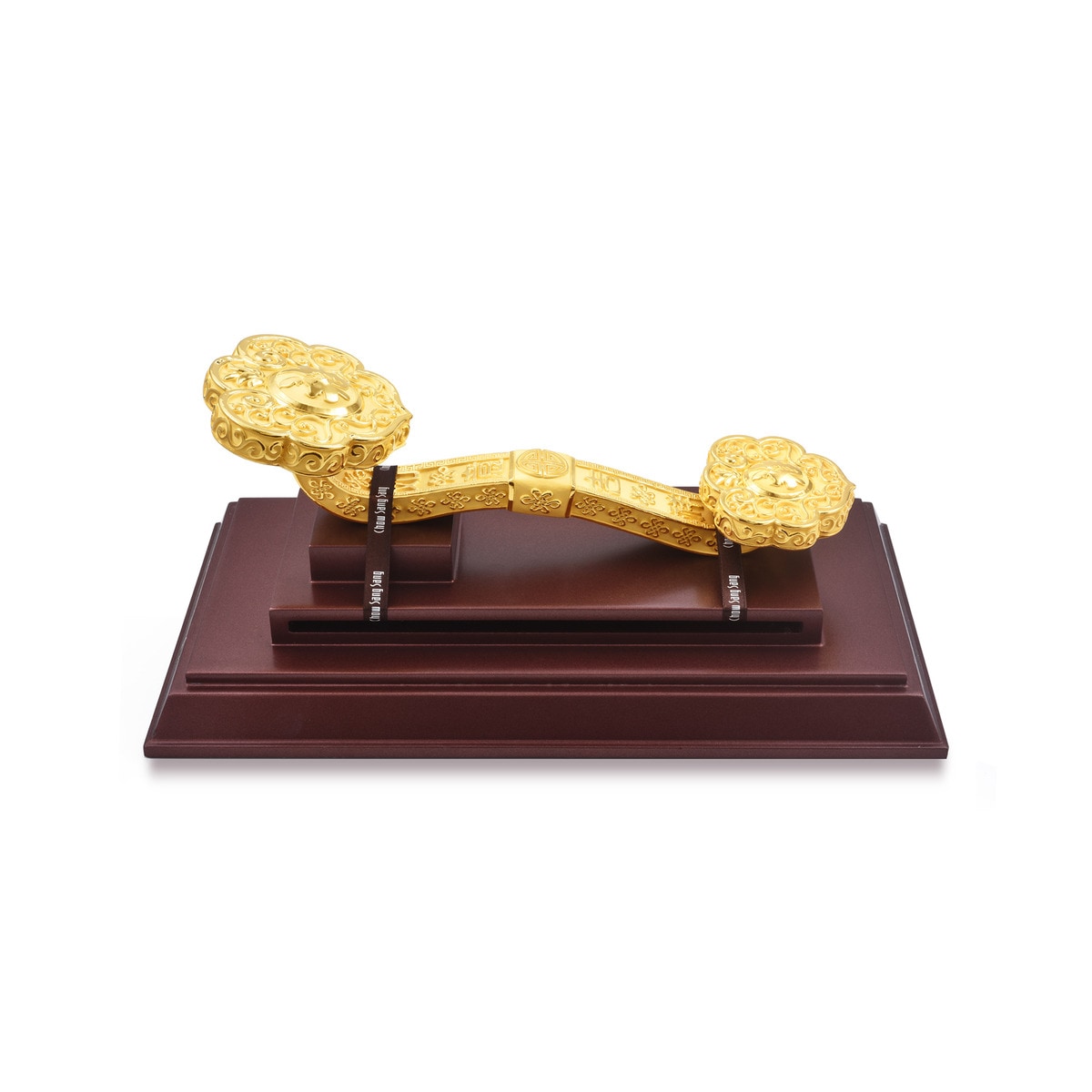 9 如意黄金摆件