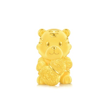 Chinese Gifting Collection 'Collectable' 999.9 Gold Tiger Ornament