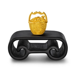 'The Oriental' 999.9 Gold Treasure Bucket Ornament