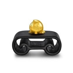 「東方古祖」999.9黃金金壽桃擺件