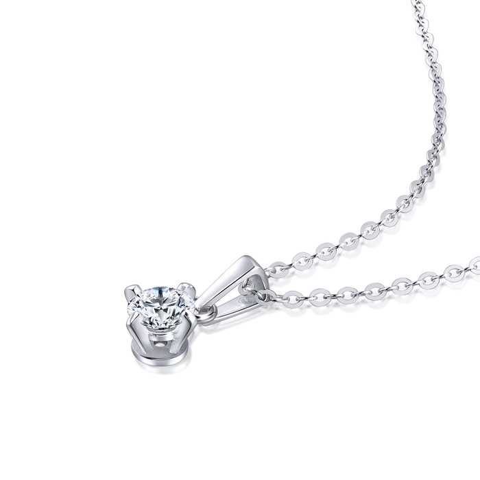 18K White Gold Pendant | Chow Sang Sang Jewellery | 01257P - 4