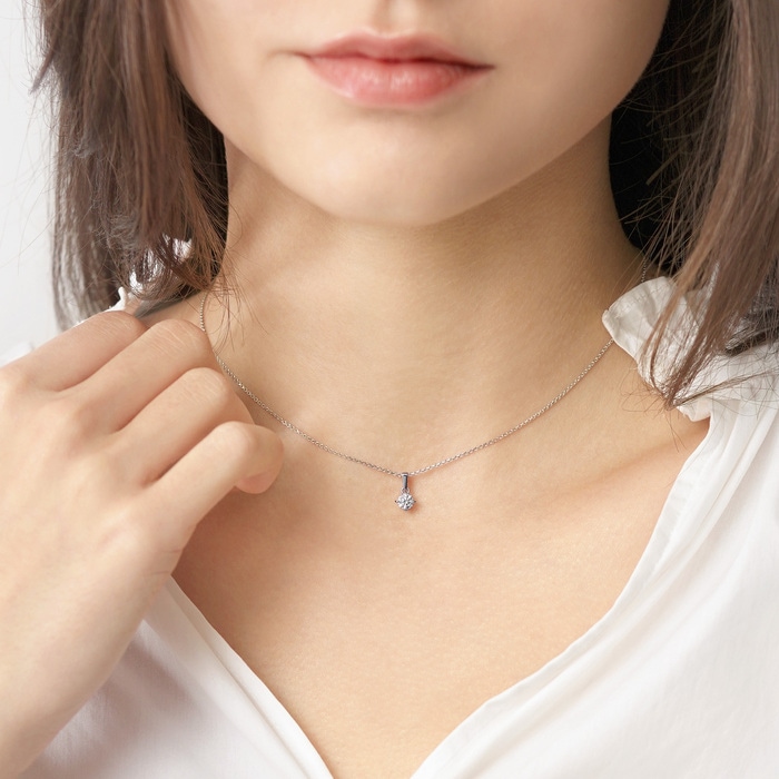 18K White Gold Pendant | Chow Sang Sang Jewellery | 01257P - 2