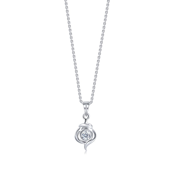 18K白色黄金 吊墜 | 周生生珠寶 | 02024P - 1