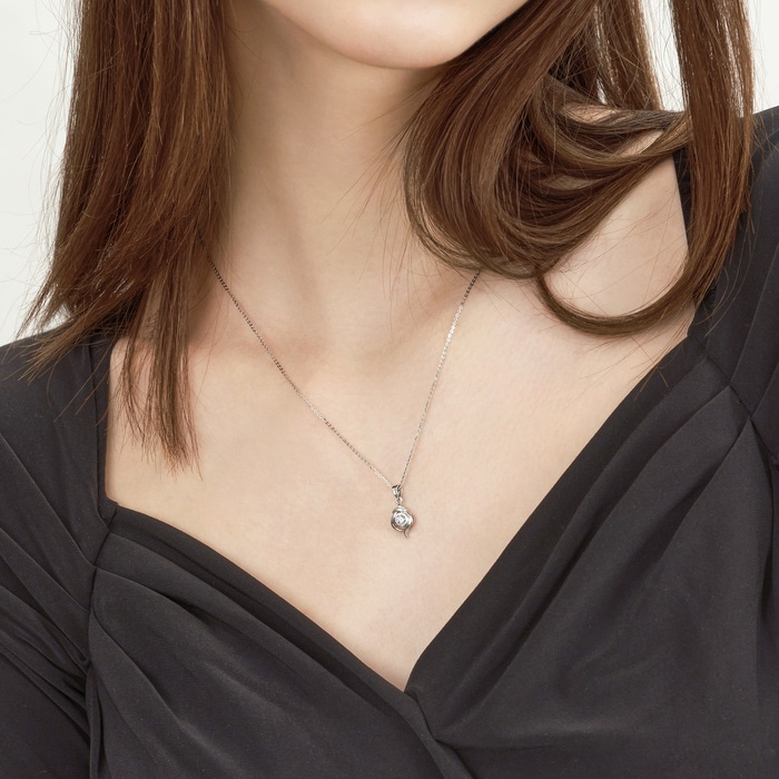 18K白色黄金 吊墜 | 周生生珠寶 | 02024P - 2