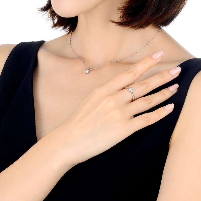 18K White Gold Pendant | Chow Sang Sang Jewellery | 03752P - 3