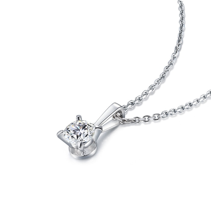 18K White Gold Pendant | Chow Sang Sang Jewellery | 03752P - 4