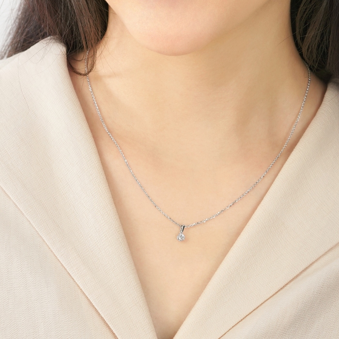 18K白色黄金 吊墜 | 周生生珠寶 | 03755P - 3