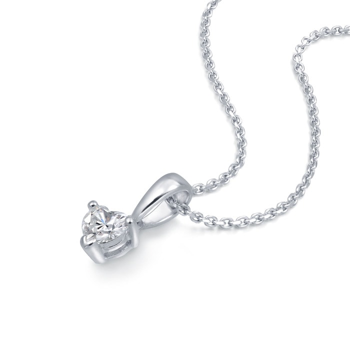 18K白色黄金 吊墜 | 周生生珠寶 | 03758P - 4