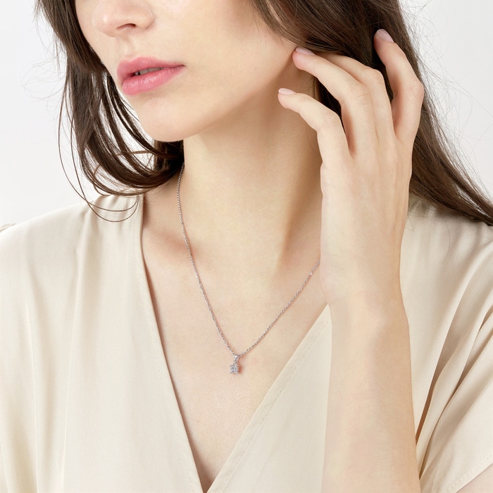 18K White Gold Pendant | Chow Sang Sang Jewellery | Diamond Symphony | 03760P - 3