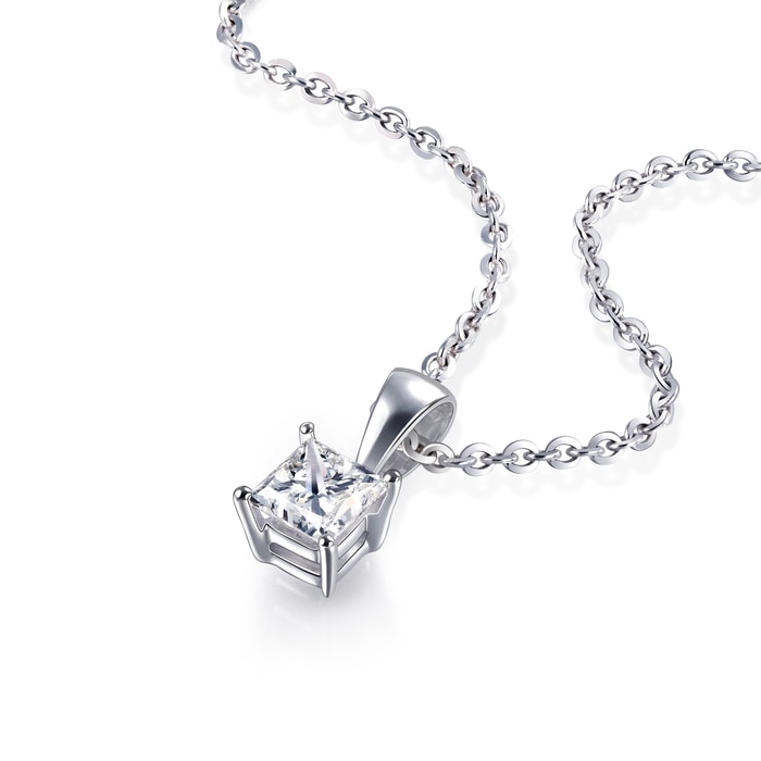 18K White Gold Pendant | Chow Sang Sang Jewellery | Diamond Symphony | 03760P - 4