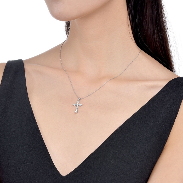 18K白色黄金 吊墜 | 周生生珠寶 | 03790P - 3