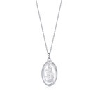 990 Platinum Guanyin Pendant