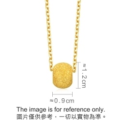 '1934' 999.9 Gold Luck Bead Pendant