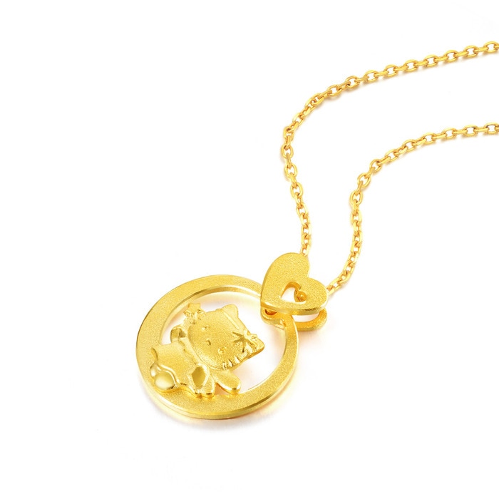 Solid Gold Pendant | Chow Sang Sang Jewellery | 21323P - 4