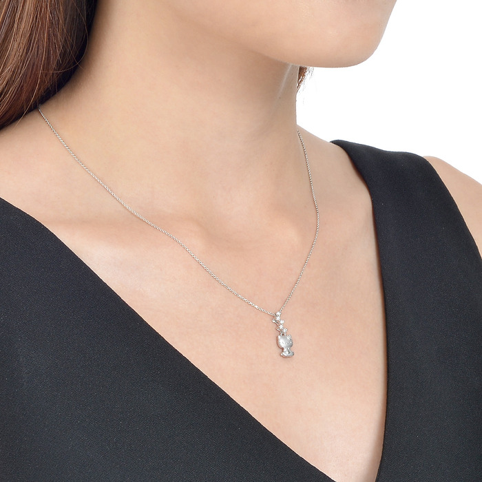 18K白色黄金 吊墜 | 周生生珠寶 | Hello Kitty | 42240P - 3