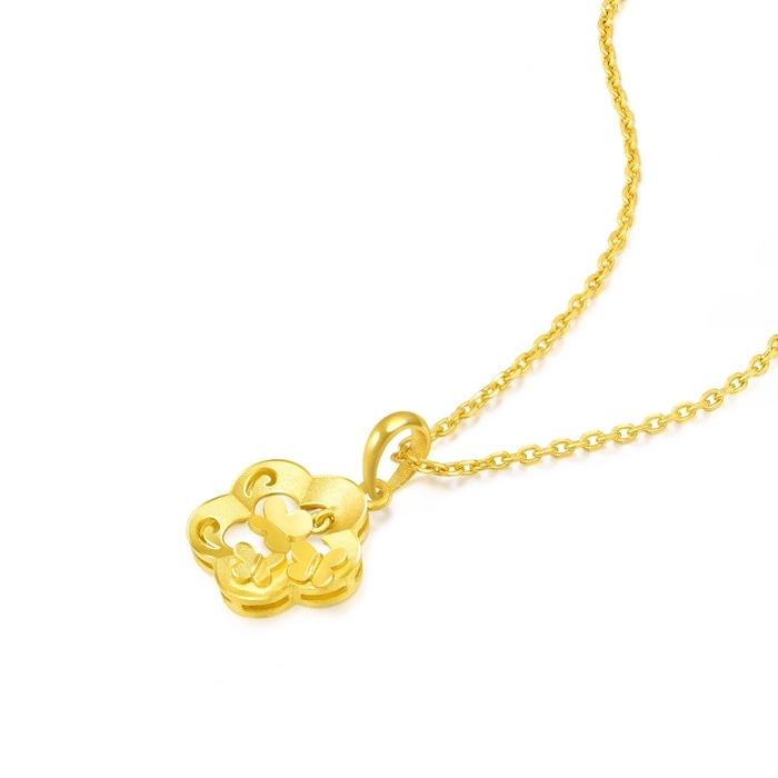 Solid Gold Pendant | Chow Sang Sang Jewellery | Essence | 50454P - 4