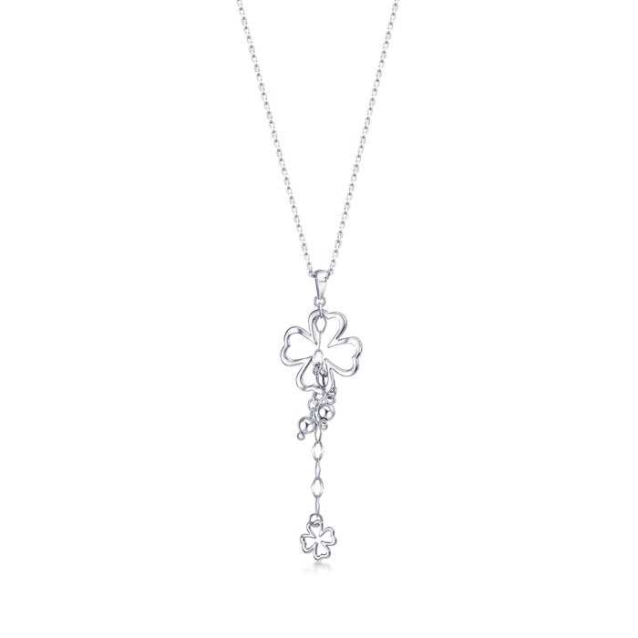 950 Platinum Pendant | Chow Sang Sang Jewellery | Love Decode | 51086P - 1