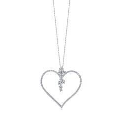 900鉑金鑽石吊墜