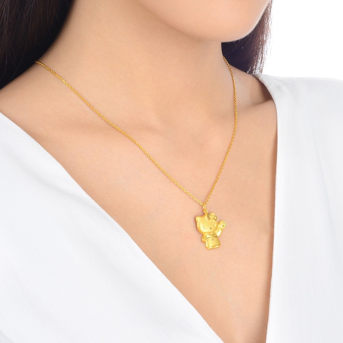 Solid Gold Pendant | Chow Sang Sang Jewellery | 54486P - 3