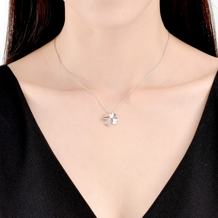 900鉑金 吊墜 | 周生生珠寶 | Loving Hearts 「心影」 | 54698P - 2