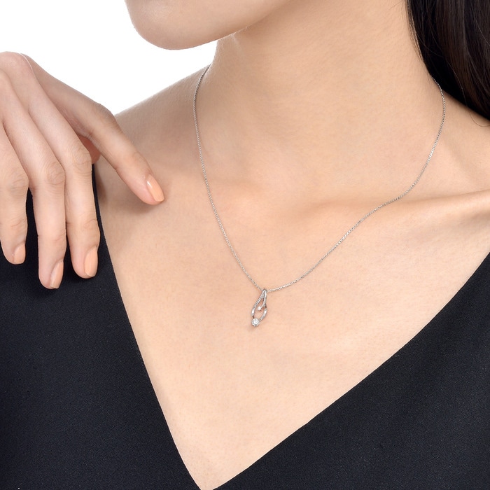 18K白色黄金 吊墜 | 周生生珠寶 | Diamond Symphony「鑽之頌」 | 57344P - 3