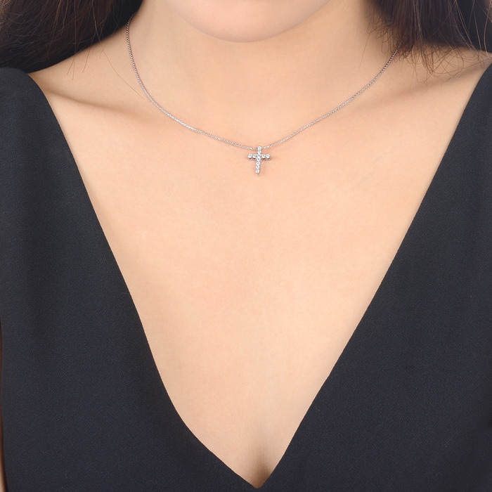 18K White Gold Pendant | Chow Sang Sang Jewellery | 57379P - 2