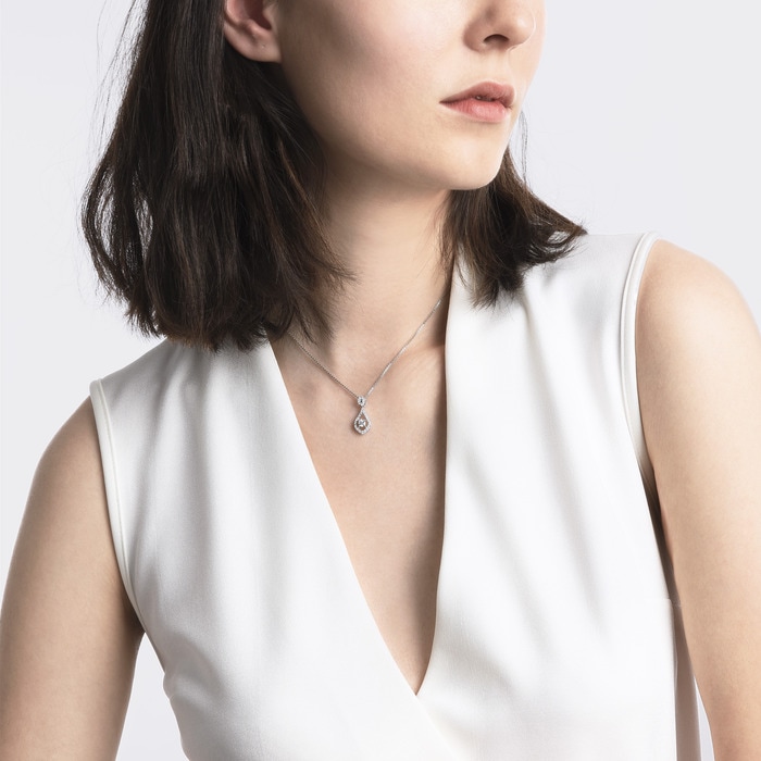 18K白色黄金 吊墜 | 周生生珠寶 | 57814P - 3