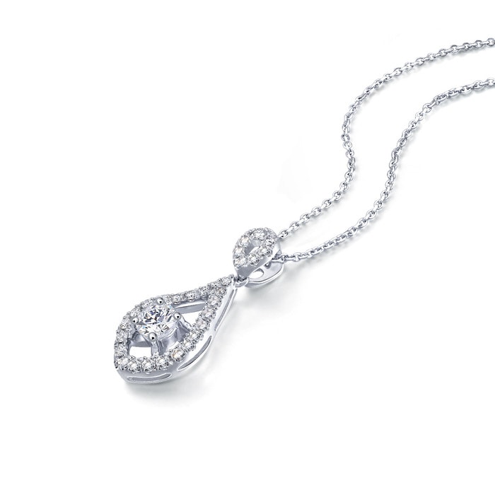 18K白色黄金 吊墜 | 周生生珠寶 | 57814P - 4