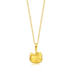 「Hello Kitty」999.9黃金吊墜