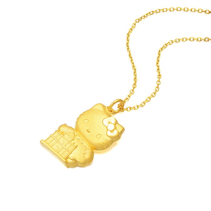 Solid Gold Pendant | Chow Sang Sang Jewellery | 63905P - 4