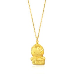 Inner Mongolia 'Hello Kitty' 999.9 Gold Pendant