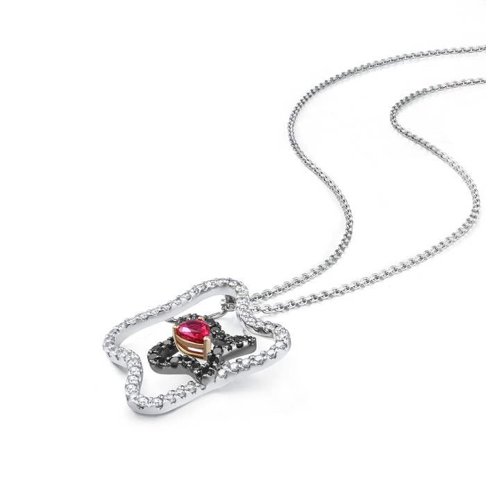 18K三色或以上分色黃金 吊墜 | 周生生珠寶 | 65374P - 2