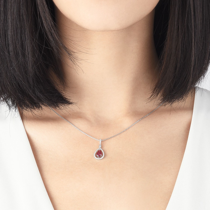 18K白色黄金 吊墜 | 周生生珠寶 | 66919P - 2