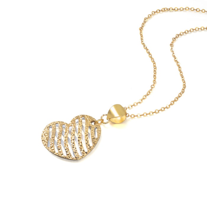 18K Yellow & White Gold Pendant | Chow Sang Sang Jewellery | 69187P - 2
