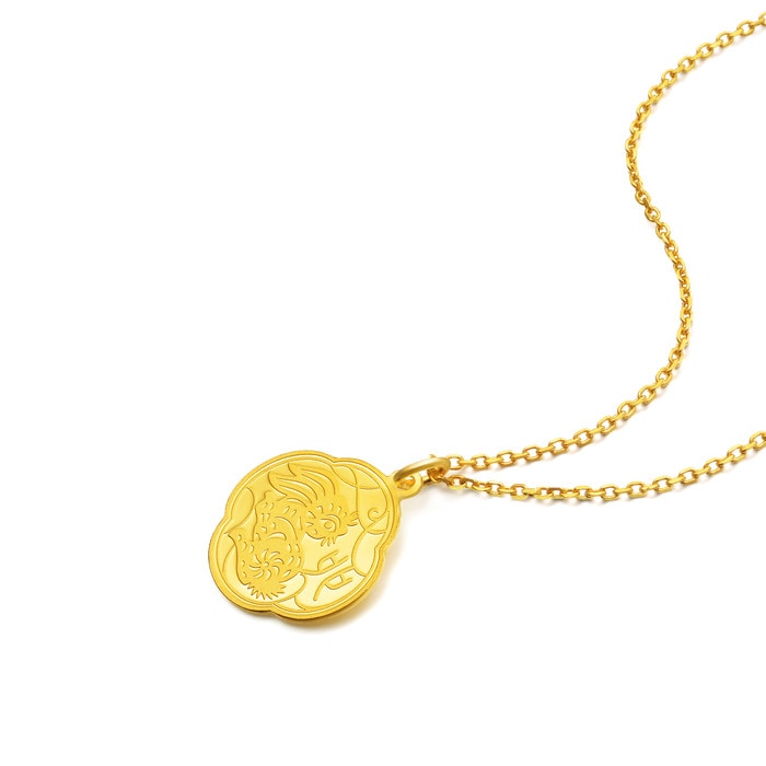 999.9黃金 吊墜 | 周生生珠寶 | 生生有禮 | 70091P - 4