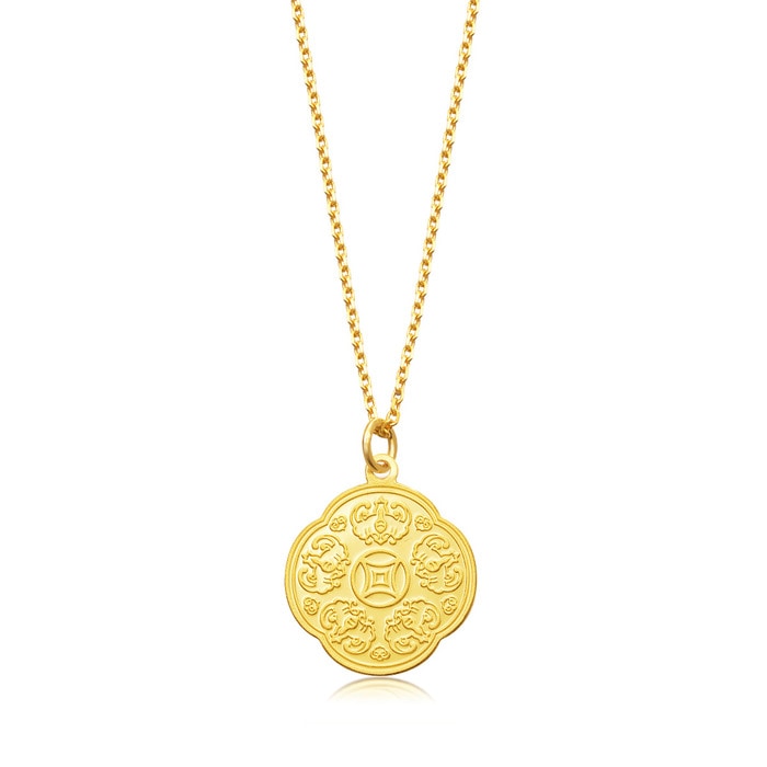 999.9黃金 吊墜 | 周生生珠寶 | 生生有禮 | 70096P - 5